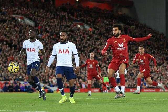 بث مباشر لمباراة ليفربول وتوتنهام في الدوري الانجليزي