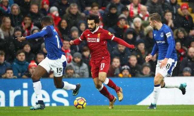 مشاهدة مباشرة لمباراة ليفربول وإيفرتون في الدوري الانجليزي