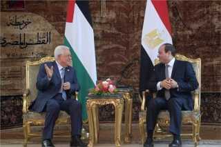 محمود عباس يتلقى برقية تهنئة من الرئيس السيسي بيوم الاستقلال