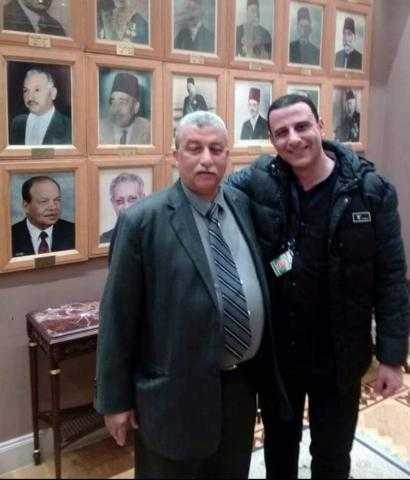 الكاتب الصحفي الأستاذ محمود نفادي يهنئ الأستاذ متولى عمر بعيد ميلاده