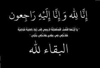 الكاتب الصحفى محمود نفادى ينعى وفاة ابن شقيقة عضو مجلس الشيوخ النائب محمد الضبعاوى