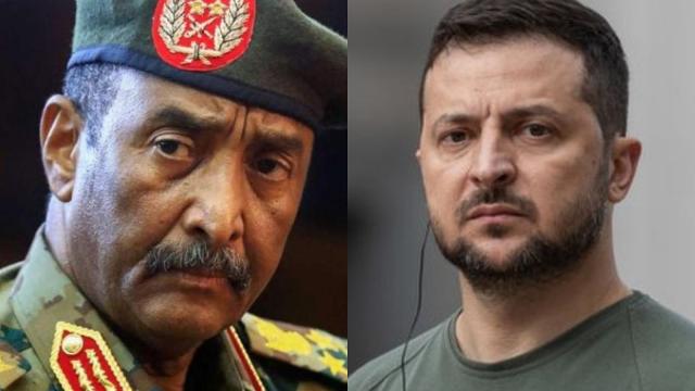 لقاء نادر يجمع زيلينسكي والبرهان في أيرلندا