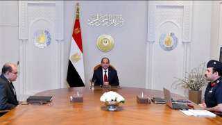 الرئيس السيسى يوجه بالعمل المستمر للتوسع فى رقعة الأراضى الزراعية