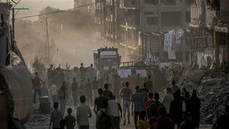 استشهاد 18 فلسطينيًا وإصابة آخرين جراء قصف الاحتلال خان يونس وجباليا