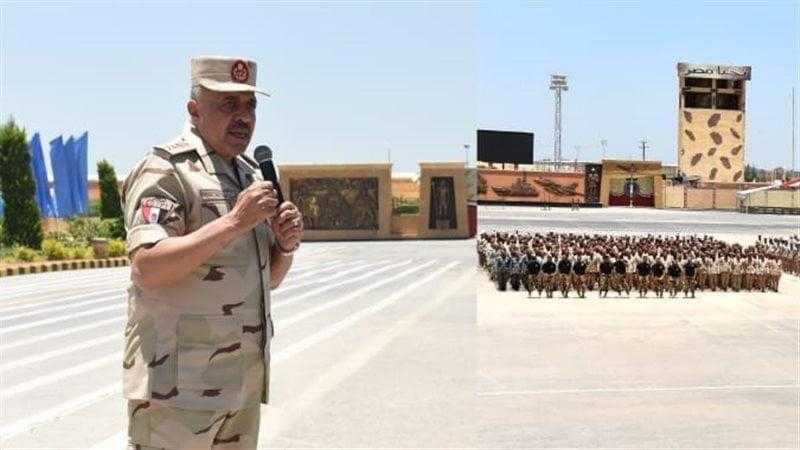 الفريق أحمد خليفة يتفقد المنظومة التعليمية بمعهد ضباط الصف المعلمين