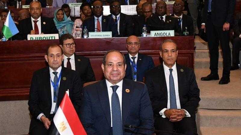 نص كلمة الرئيس السيسى فى اجتماع القمة التنسيقى لمنتصف العام للاتحاد الإفريقى