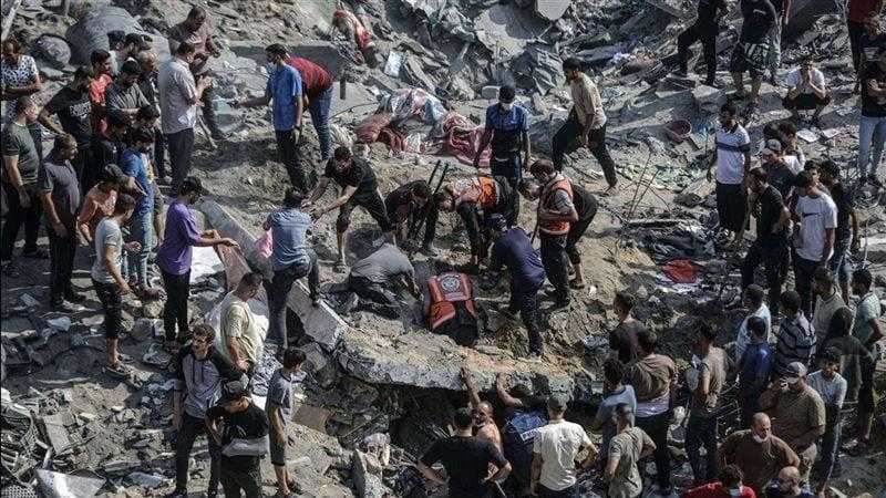 نتنياهو يبحث في اجتماع تهجير الفلسطينيين من قطاع غزة