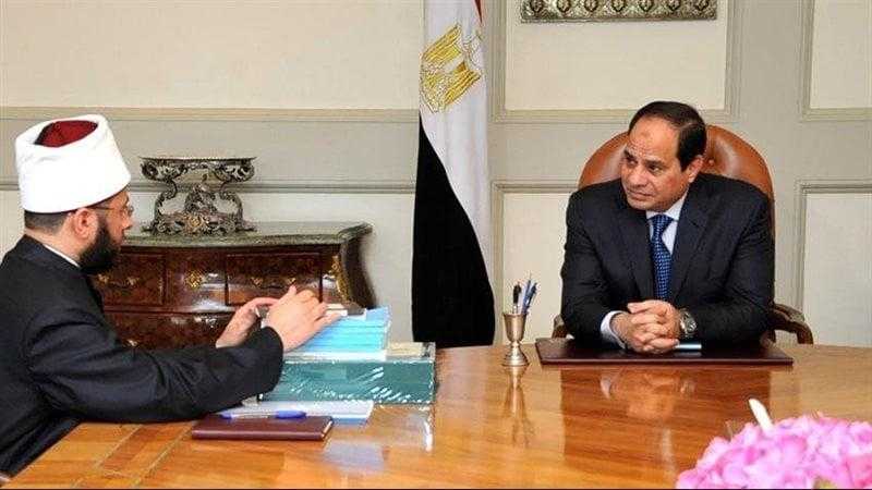 الرئيس السيسى يعقد اجتماعًا مع وزير الأوقاف ويؤكد أهمية جهود التحصين والوقاية من الفكر المتطرف