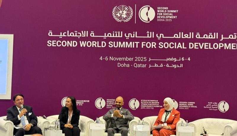 وزيرة التضامن تشارك في الحدث الجانبي الإقليمي تحت عنوان ” الطريق إلى التنمية الاجتماعية الشاملة .. من التمكين إلى العيش المستقل”