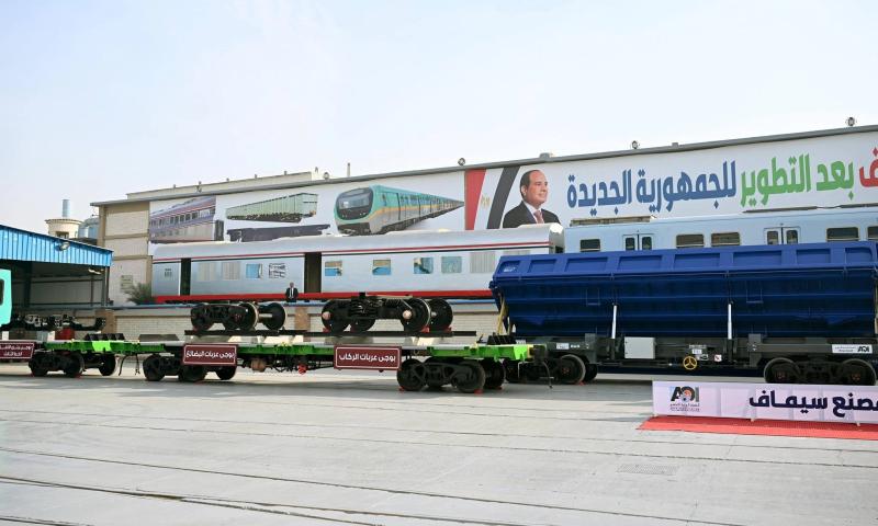 مصر تعلن جاهزيتها لتصدير عربات القطارات إلى الأسواق العالمية