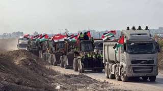 مصر تعزز صمود غزة.. انطلاق ”قافلة إغاثية كبرى” إلى وسط القطاع